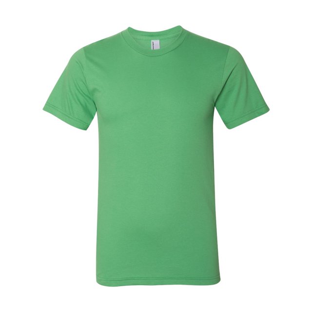 American Apparel T-Shirt en Jersey Fin, S, Gazon