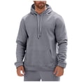 thumbnail image 2 of 2025 Chandail Sans Capuche pour Hommes Blouse pour Hommes et Femmes Chandail de Baseball pour Hommes Chemise Automne et Hiver Chandail à Col Rond Décontracté à Capuche pour Hommes Uni Chandails à Col Entonnoir pour Hommes, 2 of 8