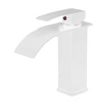 thumbnail image 1 of Xingzhi Hot Cold Adjustable Easy To Clean Bathroom Sink For Easy To Install white short, 1 of 6
