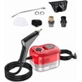 thumbnail image 1 of Saker handheld steam cleaner, 2500W Fast Heating Multi-Surface Steamer with Large Water Tank, 6 Steam Settings & Attachments for Floors, Windows, Cars (Red-Dual Control (Upgraded Touch Control)), 1 of 8