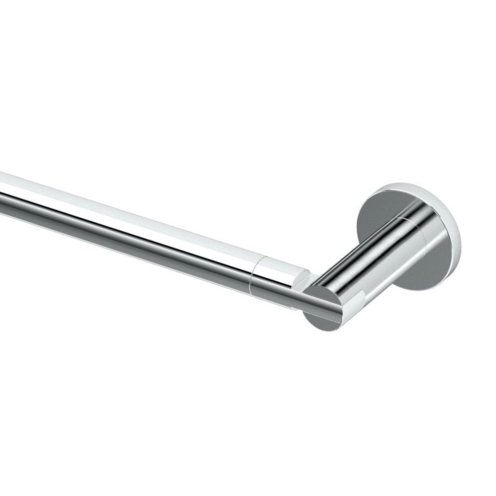 Gatco 4680 Channel Barre à Serviettes en Laiton, 24 Pouces, Chrome