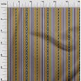 thumbnail image 2 of oneOone Viscose Jersey Fabric Stripe Ikat Print Sewing Fabric BTY 60 Inch Wide, 2 of 4