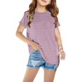 thumbnail image 1 of MeetoTime T-Shirt Graphique à Manches Courtes pour Enfants Tee Décontracté à Col Rond Haut pour Bébés Garçons Filles 3-12 Ans, 1 of 4
