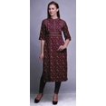 thumbnail image 2 of Bimba Kurta Santoon en Viscose Tunique d'Été Imprimée Kurtis Droite pour Femmes, 2 of 5
