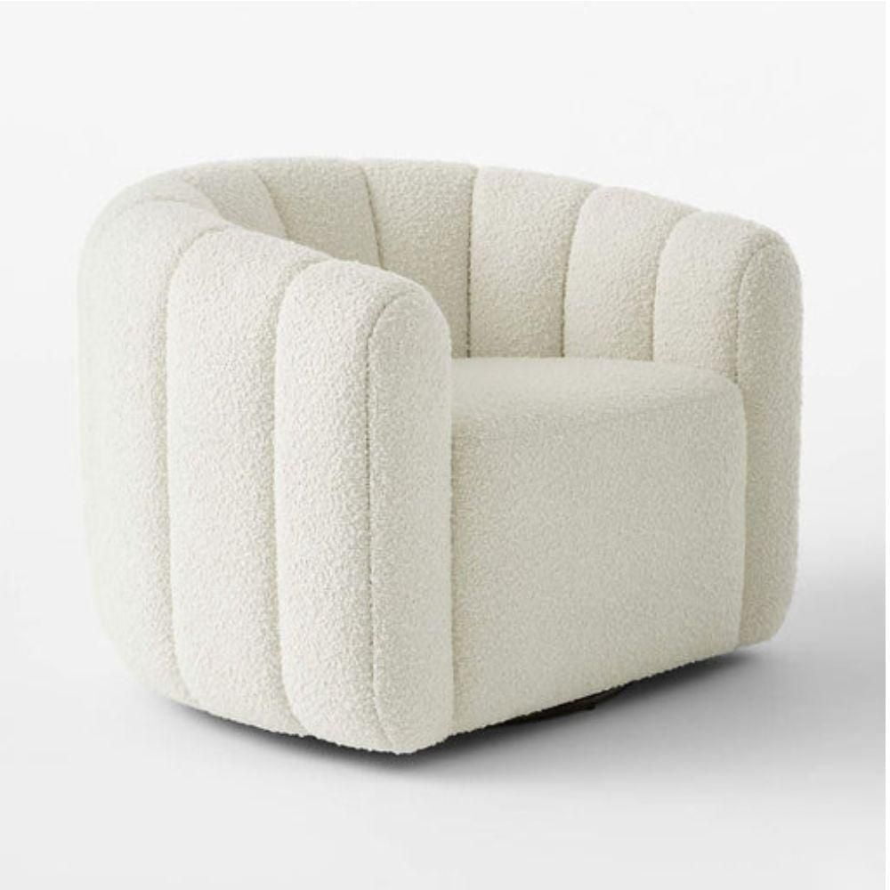 Fauteuil Bibi II (tissu boucle)
