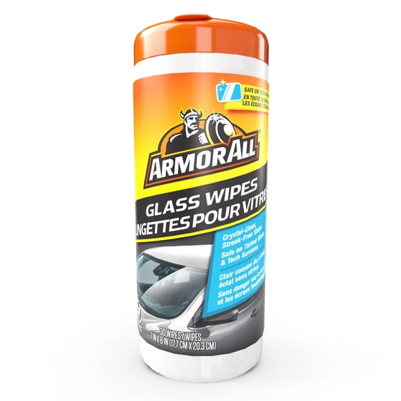 Lingettes pour vitres Armor All (emballage de 30)
