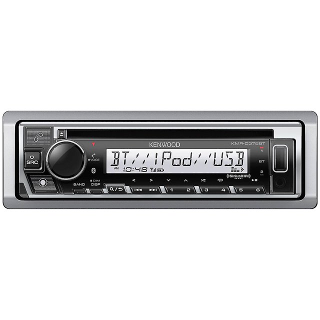 Kenwood KMR-D378BT Récepteur CD Bluetooth Marine