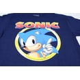 thumbnail image 2 of Sonic The Hedgehog Pointing Finger Sega Video Game Men's T-Shirt (Navy Medium), 2 of 3