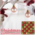 thumbnail image 3 of EGNMCR Christmas Ornaments 36-Pack Christmas Ball Ornaments Set, Shatterproof Christmas Bulbs, Hanging Decorations for Xmas Tree, Holiday, Party, Wedding, 3 of 4