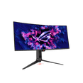 thumbnail image 3 of ASUS ROG Swift 34" QHD 1440p 360Hz Curved OLED Gaming Monitor, 0.03ms, HDR500, FreeSync Premium Pro, G-SYNC Compatible, USB-C, KVM, Height Adjustable Stand, PG34WCDN, 3 of 5