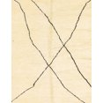 thumbnail image 1 of Ahgly Company Tapis Rectangulaire Intérieur Abstrait Marron Or Uni, 5 Pieds x 7 Pieds, 1 of 6
