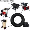 thumbnail image 4 of SNNROO Wheelbarrow Inner Tube 3.50-8 Heavy Duty Rubber Inner Tube Replacement with Tr13 Valve Stem Garden Cart Inner Tube B, 4 of 8