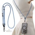 thumbnail image 4 of Phone Lanyard Crossbody with A Phone Tabs Adjustable Antitheft Phone Strap for All Phones Metal Buckles Universal Cell Phone Neck Lanyard for Women and Men, 4 of 5
