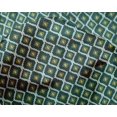 thumbnail image 4 of oneOone Silk Tabby Fabric Geometric Flame Stitch Print Fabric By The Yard 42 Inch Wide, 4 of 4