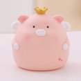 thumbnail image 4 of Saving Pot, Clear Lines Coin Bank Cute Pig  For Office For Living Room For Storing Coins, 4 of 8