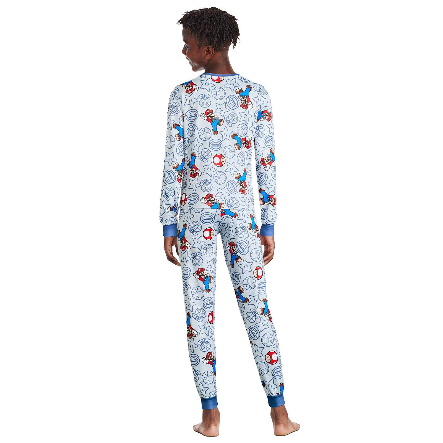 Pyjama 2 pièces Mario Nintendo pour garçons