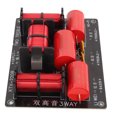 thumbnail image 1 of Treble Bass Sound Frequency Divider, 3 Way Crossover Filter 250W 4-8 Ohms  For KTV Speakers, 1 of 8