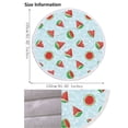 thumbnail image 1 of Birdeem Serviette de Plage Ronde en Microfibre Imprimée Super Légère Serviette de Bain Colorée Anti-Sable Couverture de Plage Tapis de Plage Serviette Multi-Usage pour Voyage Piscine, 1 of 1