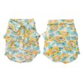 thumbnail image 4 of Pet Clothing, Pet Summer T Shirts Sun Protection Multipurpose Sunflower Design  For Pets S,M,L,XL,XXL, 4 of 8
