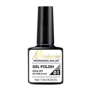 Salon des ongles Long Lasing Nail Polish Odorless Non Damaging Séchage rapide Nail amovible Polonais Artist's Special Color Nail Polonais(7,5ml)
