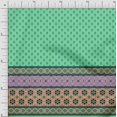 thumbnail image 1 of Soimoi Polyester Crepe Fabric Swirl,Leaves & Floral Panel Printed Fabric 1 Yard 52 Inch Wide, 1 of 3
