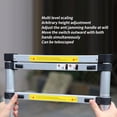 thumbnail image 4 of Extension Ladder, Extension Stair Lightweight Multifunctional Easy Operation 2m Telescoping Aluminum Alloy 330.7 Lb Bearing Capacity  for Repair, 4 of 7