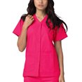 thumbnail image 3 of Adar Universal Women's Scrub Set ? Snap Front Scrub Top and Multi Pocket Scrub Pants, 3 of 8