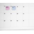 thumbnail image 2 of Audio-Visual Direct Glass Dry-Erase Calendar Whiteboard Set -90 x 120 cm - (Magnetic, Ultra White), 2 of 5