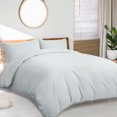 thumbnail image 3 of Unique Bargains Pompoms 110gsm Brushed Polyester Duvet Cover Set,3 Pieces,, 3 of 9