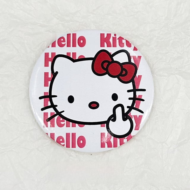 Miroir Petit de Style ins Sanrio Hello Kitty avec un Mignon mini design Rond et un Graphique de Dessin Animé Hello Kitty Ludique sur le Couvercle. Ce Miroir Pliable portable et Double Face Est compact et Léger, Idéal pour les Retouches en Déplacement Ou les Applications de Maquillage Professionnelles. Sa Petite Taille le Rend Facile à Ranger et à Transporter, et Sa Conception Polyvalente en Fait une Excellente option de Cadeau pour Diverses occasions.