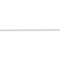 thumbnail image 2 of 925 Sterling Silver 1mm Long Link Cable Chain Necklace Pendant Charm, 2 of 9