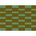 thumbnail image 1 of Ahgly Company Machine Washable Indoor Rectangle Transitional Green Onion Green Area Rugs, 5' x 8', 1 of 7