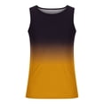 thumbnail image 3 of LSLJS Nouveaux Débardeurs à Imprimé Dégradé 3D pour Hommes T-Shirts Sans Manches Décontractés à Col Rond Débardeurs de Plage pour Muscles, 3 of 4