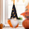 thumbnail image 4 of Halloween Hanging Gnome Handmade 5PCS Swedish Gnome Holiday Tree Gnome Decor, 4 of 10