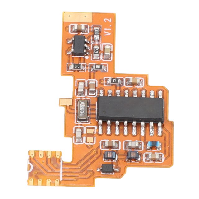 SI4732 Chip Crystal Oscillator Parts, Radio Modification Module V2 FPC Version FM Function with Memory Chip for Single Dual Antennae for UV K6