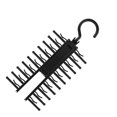 thumbnail image 2 of Fictory Tie Rack-Adlustable Croix X Cravate Rack Ceinture Foulards Crochet Porte Cintre Organisateur, 2 of 8