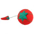 thumbnail image 2 of 2Pcs/Set Mignonne Forme de Boule de Tomate Aiguille Pincushion Pin Support de Coussin Accessoire de Couture, 2 of 8