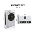 thumbnail image 3 of 12V Car Parking Air Conditioner 10500btu Electrical Split Air AC Unit for RV Truck, 3 of 6