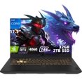 thumbnail image 1 of ASUS TUF F17 17.3" 144Hz FHD(1920 x 1080)IPS Gaming Laptop, Intel Core i7-13620H, GeForce RTX 4060, 32GB DDR5 2TB SSD, Win 11 Home, RGB Keyboard, Dolby Atmos Audio, MUX Switch, 1 of 9