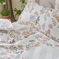 thumbnail image 3 of Kingrest Cotton Quilt Set King Size, Lightweight Pattern Comforter Set, Oversized Bedspread Coverlet Quilted Bedding Set, 3 of 9
