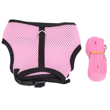 Tbest Rabbit Harness With Leash, Rabbit Mesh Chest Back With Leash Rabbit Mesh Harness With Leash For Guinea Pig For Little Pigs