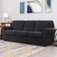 thumbnail image 2 of CHUN YI Stretch Checks Spandex Sofa Cover Separate Backrests Cushions Cover Slipcover, 2 of 5