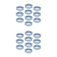 thumbnail image 3 of ZheElen O Pince pour Acier Zingué 10 Pack Robuste et Durable 23 Ou 27mm 2Set, 3 of 6
