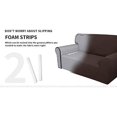 thumbnail image 3 of CHOK 2024 Super Stretch Sofa Slipcover Non Slip Couch Cover  Oversized Sofa  Dark Gray, 3 of 7
