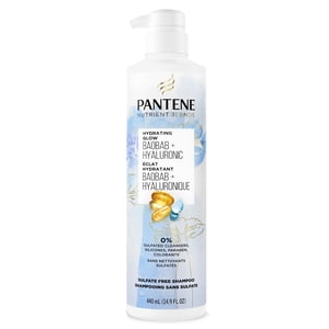 Pantene Nutrient Blends Hydratant Glow Baobab + Shampooing sans sulfate d'hyaluronique