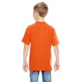 thumbnail image 2 of Hanes Nano-T Kids` T-Shirt, XL, Orange, 2 of 3