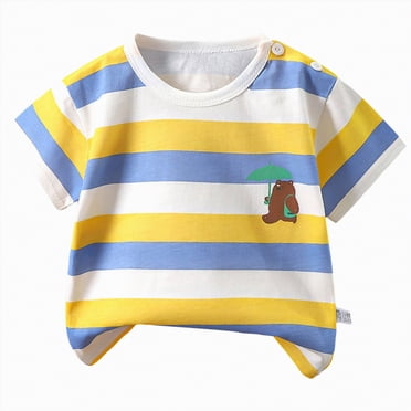 gdxvjhbj T-Shirts pour Tout-Petits Garçons T-Shirts pour Tout-Petit Garçon Fille T-Shirts Mode Imprimés Cool Cadeau Tendance Drôle Vêtements Jeunesse Hauts pour Enfants 2T 3T (Bleu Ciel,2-3 Ans)