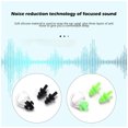 thumbnail image 2 of stanreset Waterproof Nose Clip Swimming Anti-noise Earplug for Protection Ear Protector Black 1Set, 2 of 6