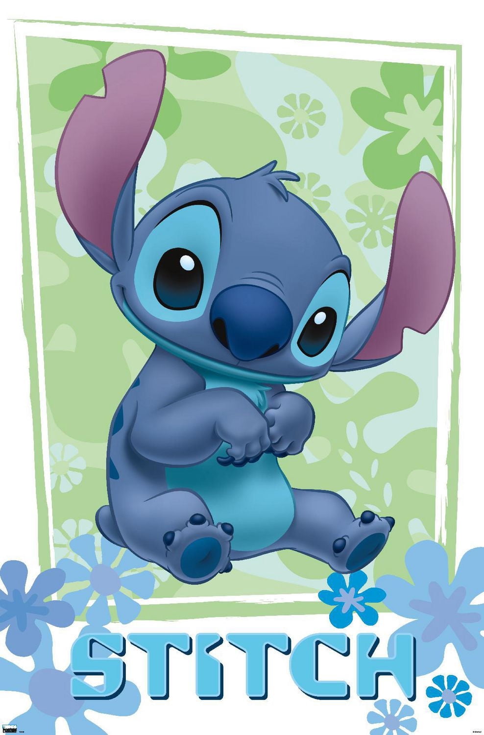 Disney Lilo and Stitch - Flowers Wall Poster