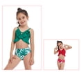 thumbnail image 4 of Girls Bikini Swimsuit Fashion: 2PCS Flounce Bathing Suit Swimming Suit for Kids, 4 of 8